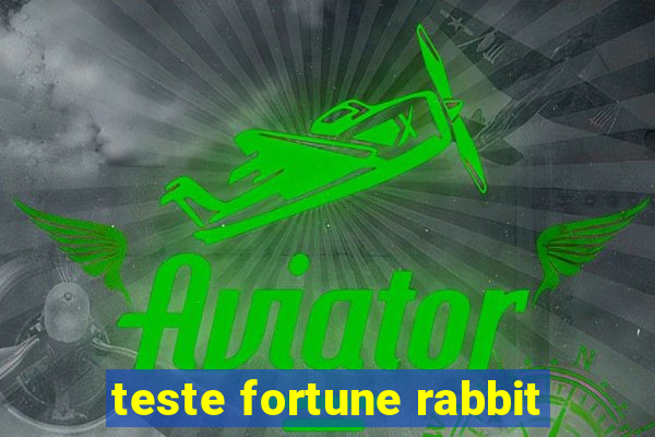 teste fortune rabbit